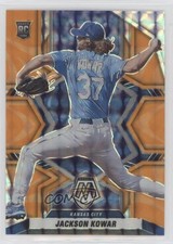 2022 Panini Mosaic Rookies Reactive Orange Mosaic Prizm Jackson Kowar #224 00em