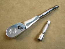 NICE! MATCO TOOLS USA NO.BFR88T FINE TOOTH 3/8" DRIVE RATCHET BX3K 3" EXTENSION