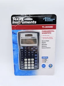 Texas Instruments TI-30XIIS Calculatrice scientifique Noir avec Accents Bleus NEW