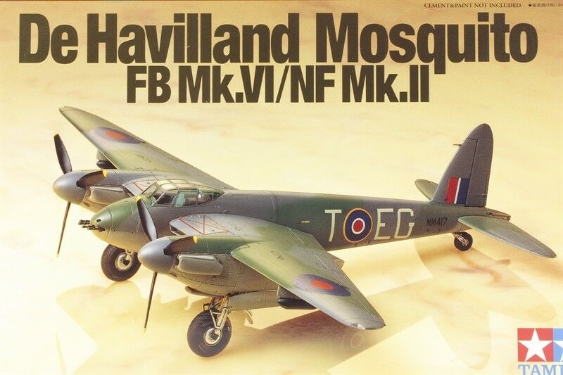 Tamiya 1/72 De Havilland Mosquito FB Mk.VI / NF Mk.II 60747 - Image 13