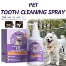 Teeth Cleaning Spray for Dogs  Cats Pet Oral Spray Clean Teeth 50ML 1PK 