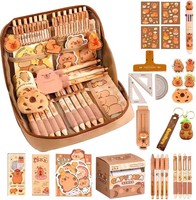 FedermäPpchen Aesthetic Schreibwaren Set 54 Teile Mit Stiften Und Clips