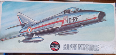 1:72 Airfix Super Mystere extrem selten