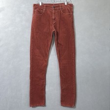 Vineyard Vines Corduroy Pants Men s 32x33 Burnt Orange Slim Chino Club Preppy