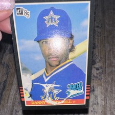 Donruss 1985 Rated Rookie Danny Tartabull #27 Seattle Mariners Baseball Card. rookie card picture