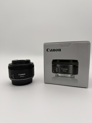 Canon EF 50mm F/1.8 STM Prime Lens - Black