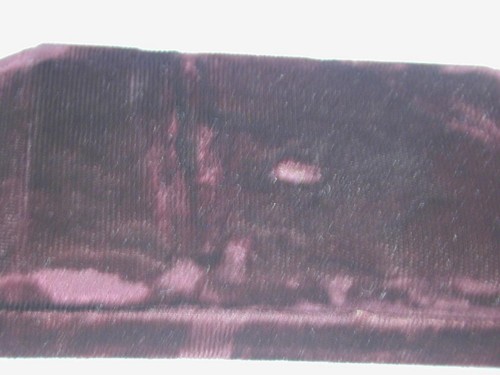 Vintage 1940’s Bulova Watch Velvet Presentation Box ONLY Fifth Avenue New York - Picture 13 of 14