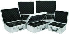 Citronic | Aluminium CD Storage Case – Holds 40 CDs – Lockable DJ Flight Ca