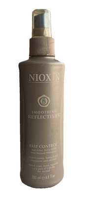 Nioxin Smoothing Reflectives Fast Control Anti-Frizz Hairspray, 6.8 oz /200 mL