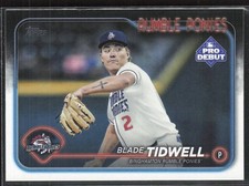2024 Topps Pro Debut #PD-105 Blade Tidwell Binghamton Rumble Ponies (N)