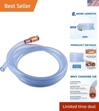 Versatile 6ft Safety Siphon Pump – Perfect for Fuel & Water Transfer Emergencies