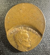 Lincoln Memorial Penny off center Minting error Small Cent Uncertified US Coin