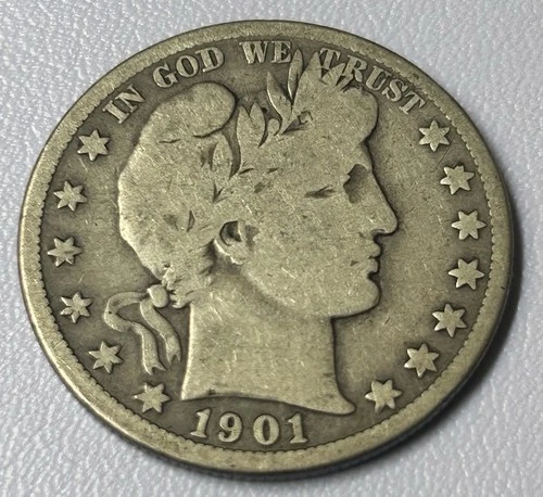 1901-S Barber Half Dollar — photo from another recent sale