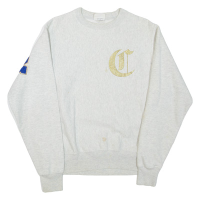 CHAMPION REVERSE WEAVE Herren Sweatshirt Grau Rundhals S