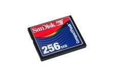 SanDisk 256MB CF Card CompactFlash