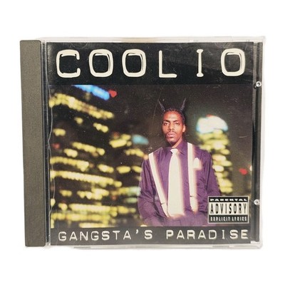 Coolio Gangstas Paradise CD 1995 Tommy Boy Hip Hop Rap Music 
