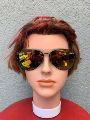 Sonnenbrille RayBan RB888 - 1B 60 - 16-135mm Aviator Made in Italy Zustand - gut