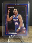 2025 Topps NBA Hoops Basketball Pixel Burst Blue Jared McCain #197