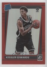 2021 Panini Donruss Optic Rated Rookie Red Prizm 60/99 Kessler Edwards #154 x9h