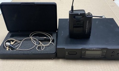 Audio Technica ATW-3100 UHF Receiver ATW-R3100D 655-680MHz ATW-T310 pack & mic