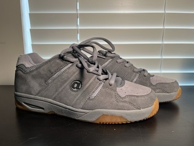 Airwalk Skate Shoes Chunky Vintage Y2K 2003 Charcoal Gray Gum Sole