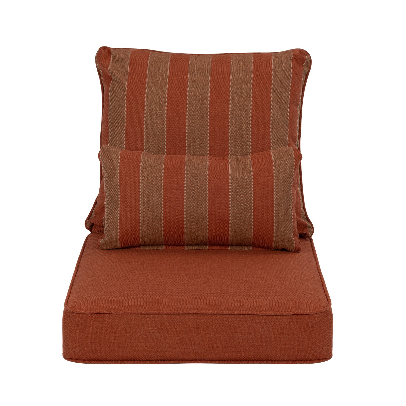 Outdoor Waterproof  Deep Seat Cushion Set 23x25x5.1 in Patio