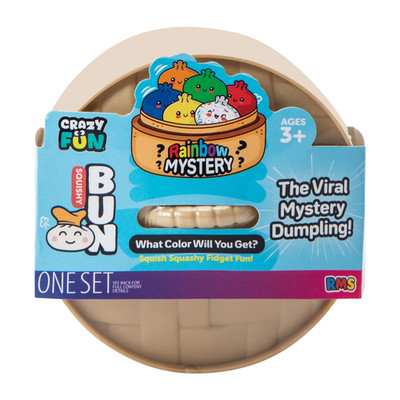 Crazy Fun Squishy Bun Viral Rainbow Mystery Dumpling