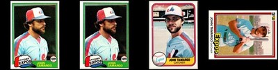 John Tamargo (4) Card Lot - UNIQUE FIND   ONE OF A KIND