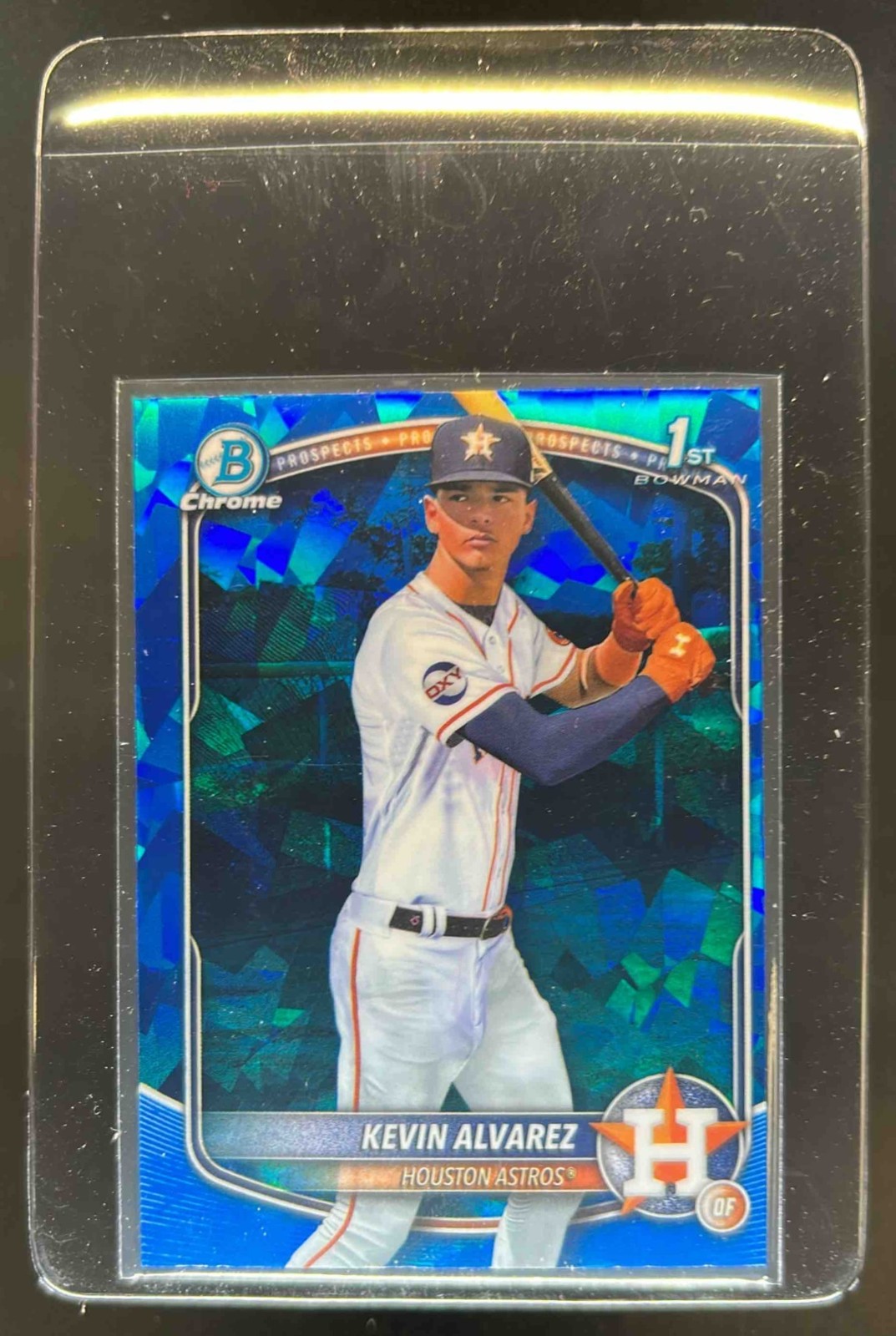 2025 Bowman Chrome Sapphire Kevin Alvarez 1st #BCP-227 Astros