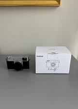 Fujifilm X-half digital camera (Silver) with original box and accessories