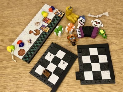 McFarlane FNAF Five Nights at Freddy s Construction Figures Parts Lot