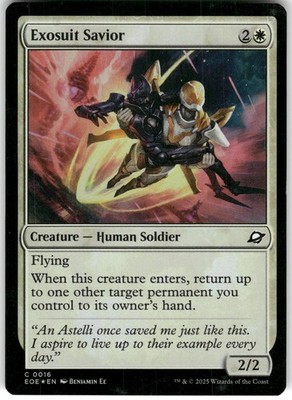 Exosuit Savior 16 Foil C Edge of Eternities 2025