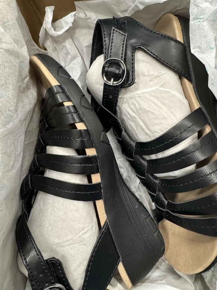 Baretraps da Donna Havannah Cinturino a T Casual Sandali Scarpe Nero US 6.5 M - Imagen 3 de 3