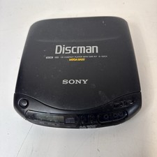 Vintage Sony Discman D-132CK Compact Portable CD Player FOR PARTS OR REPAIR