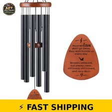 Memorial Wind Chimes 32" Sympathy Gift for Loss of Loved One