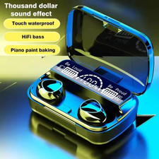 TWS Bluetooth Earbuds Waterproof Bluetooth 5.1 Headset Noise Cancelling Wireless