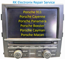 Porsche 911 PCM 3.1 Cayenne Panamera Boxster Cayman Macan Repair Service