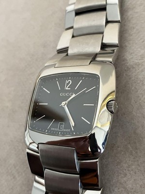 GUCCI 8500Mクオーツ腕時計 ブラック GUCCI Model Number: 8500M Quartz Watch | eBay