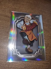 2024 Topps Chrome Disney GEPPETTO #114 Silver REFRACTOR Pinocchio Card 