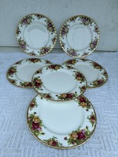 ROYAL ALBERT  OLD COUNTRY ROSE Set 6 Side Plates