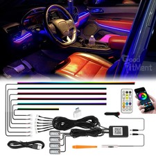 Rgb Interior Led Strip Light Atmosphere Acrylic Atmosphere Lighting App Control