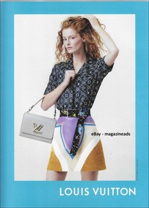 LOUIS VUITTON 3-Page PRINT AD Resort 2021 MALGOSIA BELA Clementine Balcaen