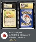 🔥CGC PRISTINE 10 POKEMON 2005 EX DELTA SPECIES 68/113 EEVEE PSA 10  🚀 POP 10