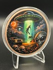 5 oz 999 Fine Copper Alien Invaders Colorized Art Round ONLY 1000 MINTED  — photo 1