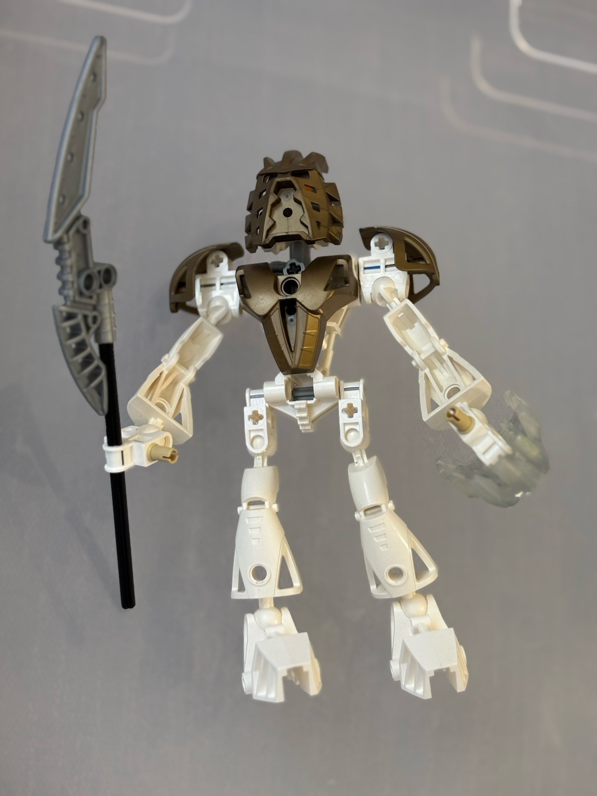LEGO BIONICLE: Takanuva (8596) Complete figure Only Glitter Kanohi Avohkii Rare!
