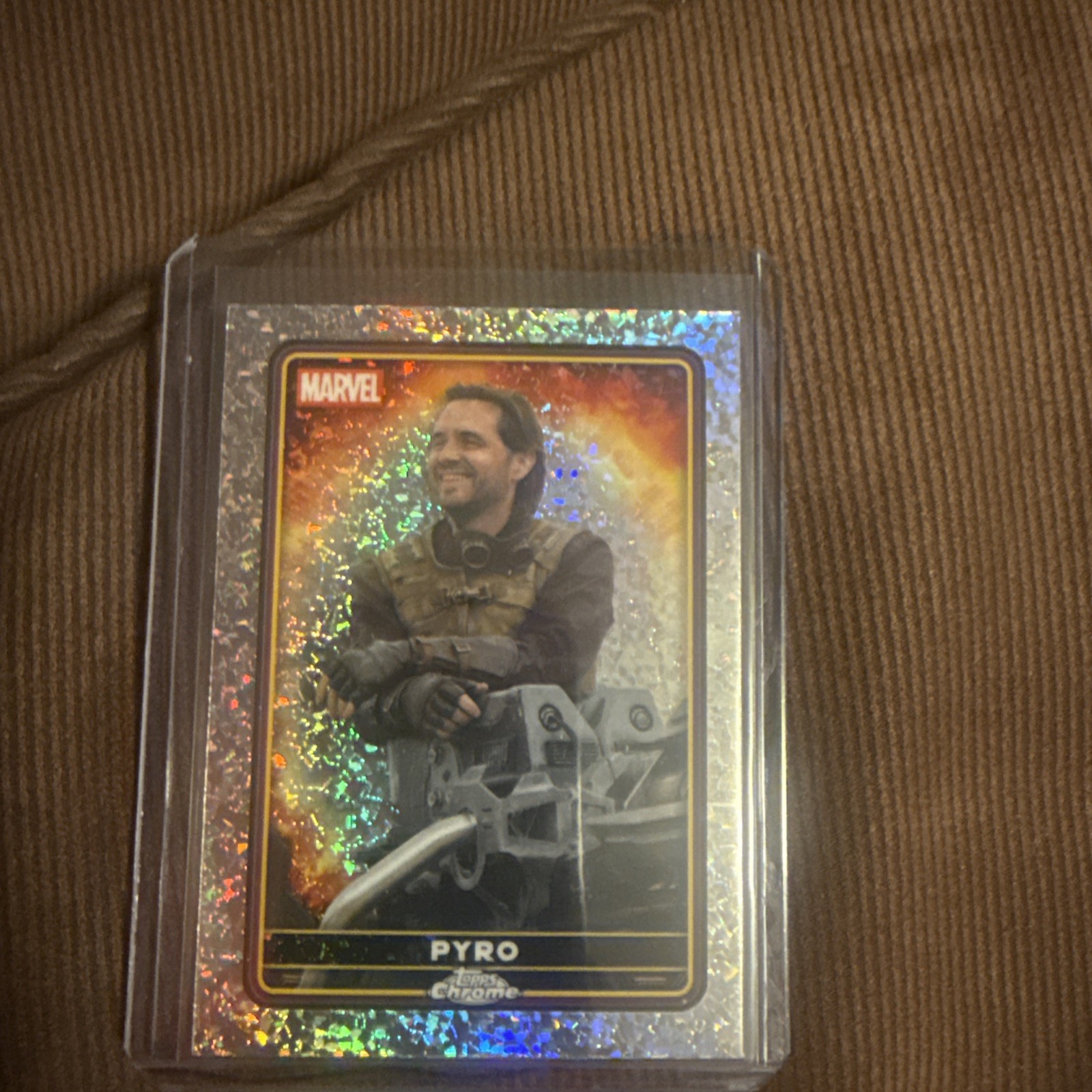 Marvel 2025 Deadpool  Topps Chrome Diamond Refractor #25 PYRO