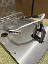 Oakley Flak 2.0 Polished White Frame Metallic Red Icons New Fast S/H 2