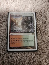 MTG Magic the Gathering 9th Edition Karplusan Forest 321/350 Regular Rare