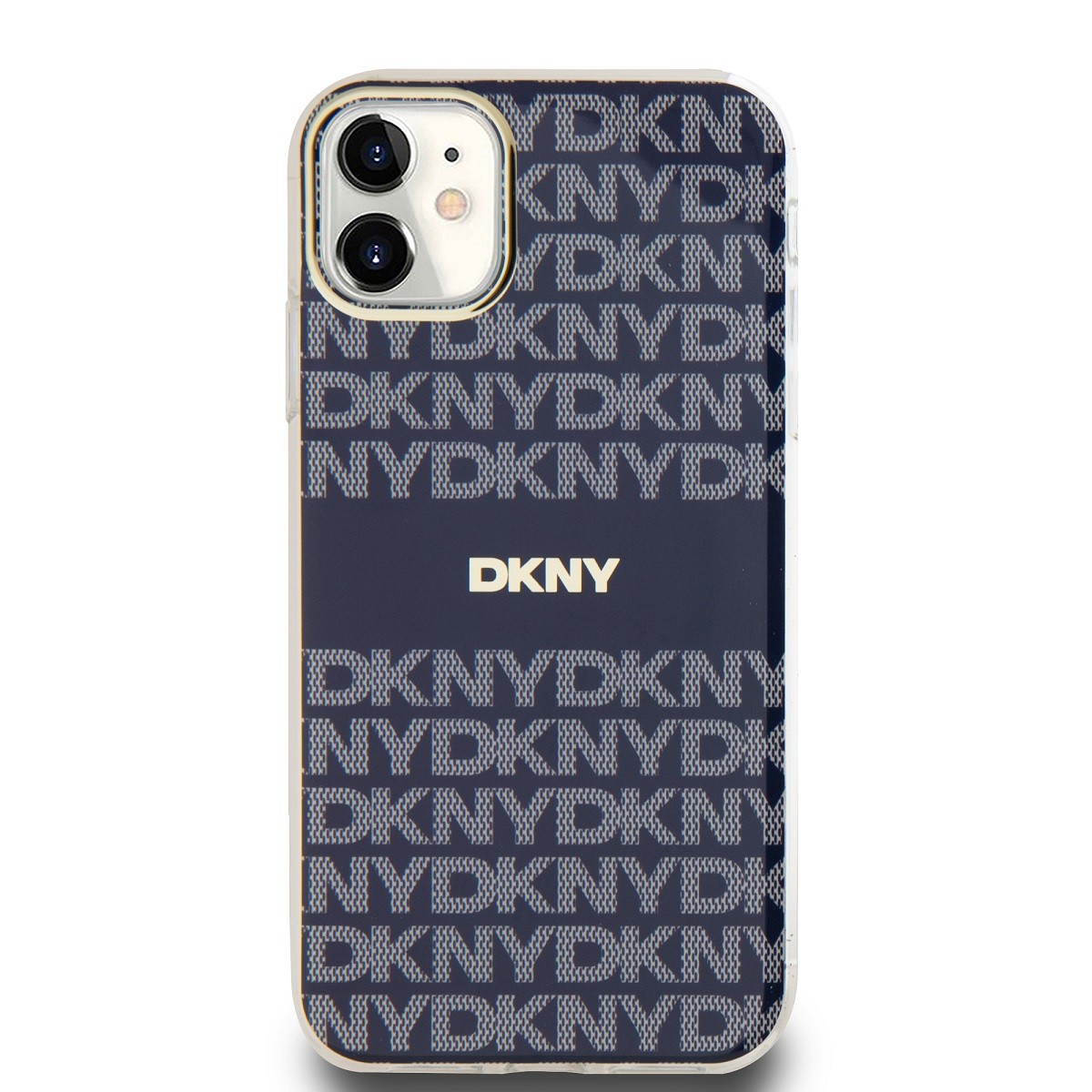 Coque iPhone 11 DKNY Bleu idéale pour sublimer vos tenues professionnelles