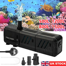 4 in 1 Aquarium Fish Tank Filter Water Pump Internal Purifier Filter Oxygen Wave